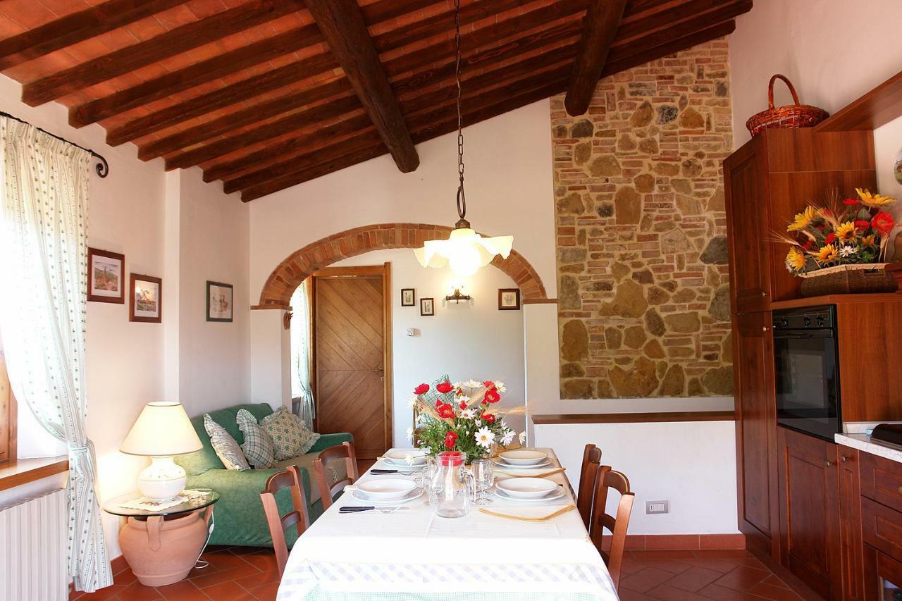 Pie Di Costa Apartment Montaione Luaran gambar