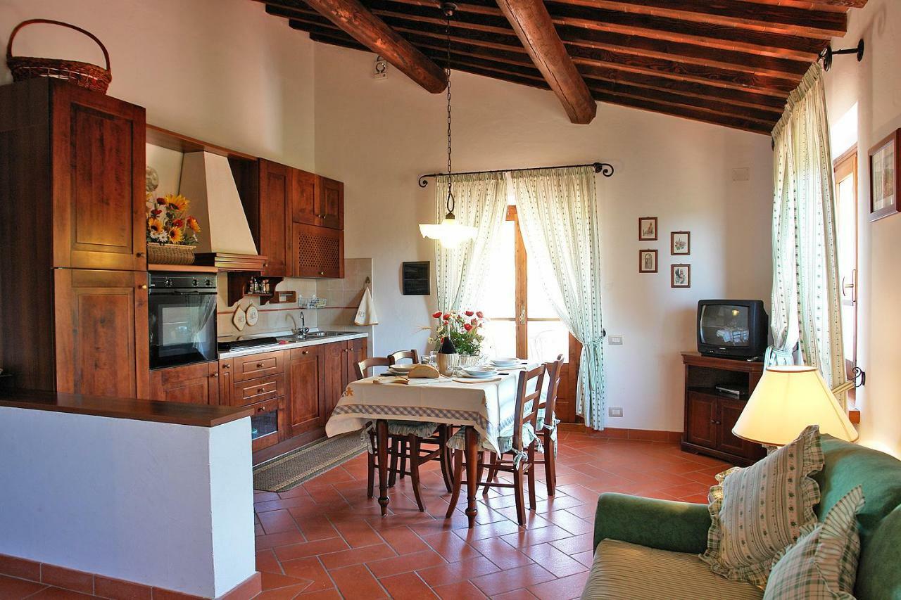 Pie Di Costa Apartment Montaione Luaran gambar